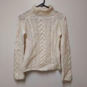 Free People cable knit sweater